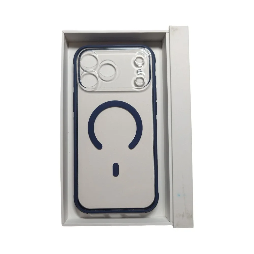 D3-U Dbrand Ghost Magsafe Case for Apple iPhone 17 Pro Max -‎ Clear/Blue